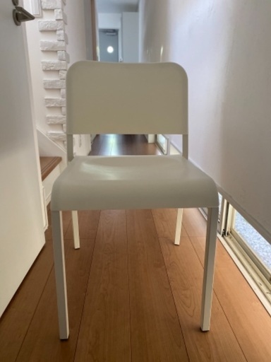 IKEAイケア椅子スタッキング可能２脚セット