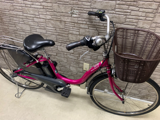 東京23区配達無料　新基準　ヤマハ　パスナチュラ　8.7Ah リチウム 電動自転車 中古 26