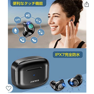 Bluetooth イヤホン　ワイヤレス　防水の画像