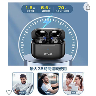 Bluetooth イヤホン　ワイヤレス　防水の画像