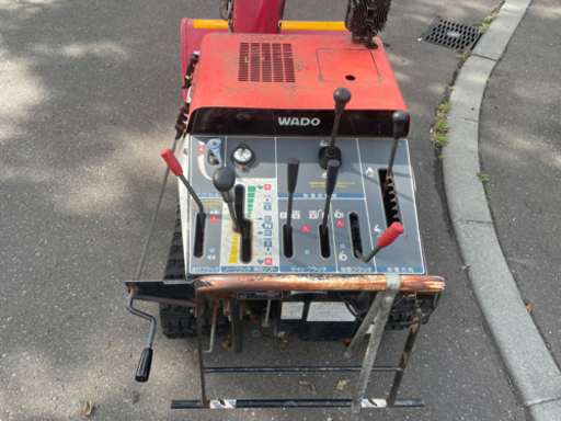 除雪機　ワドー　和同　WADO SS80H  （ジャンク品）