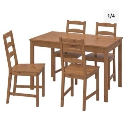★ダイニングテーブル★　椅子付　JOKKMOKK ヨックモック　IKEA