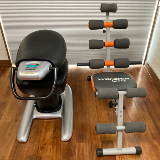 ロデオマシーン、腹筋マシーンセット