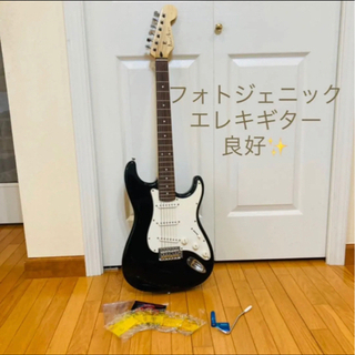 【お話し中♪】ソフトケースつきます！値下げ☆【引取り限定☆清潔】フォトジェニック エレキギターの画像