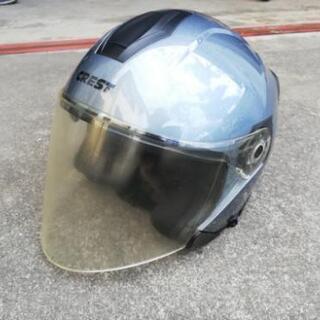 ヘルメット　CREST 隼　ジェットヘルメット