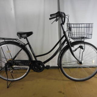 ★7500円★ 中古自転車 B148　GLADIO　HEARTS　ブラック　LEDオート　6段【26インチ 】 