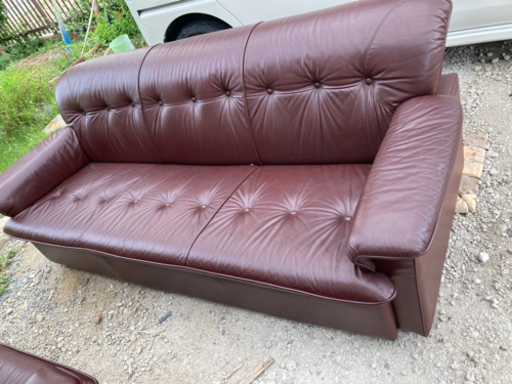 革ソファーセット（決まりました）