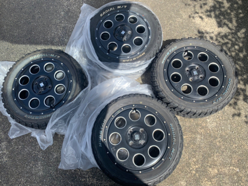 【165/60r15】mtタイヤ エクストリームj 4本ホイールタイヤセット