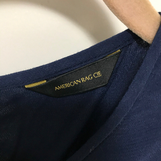 AMERICANラグシー　ビジュー付きワンピースの画像