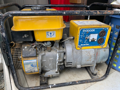 値下げ！発電機　スズキSV2000R