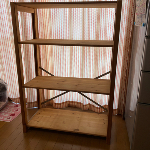 木製3段ラック
