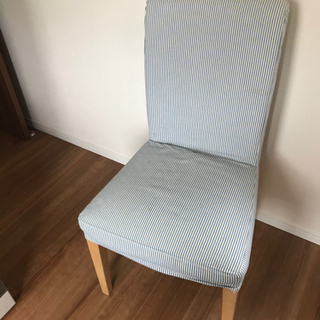 IKEA ダイニングチェア　二脚の画像