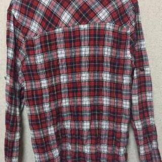 3Lネルシャツ　レディース(中古)の画像