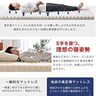 マットレス　セミダブル用の画像