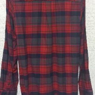 3Lネルシャツ★レディース(中古)の画像