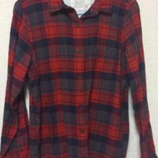 3Lネルシャツ★レディース(中古)