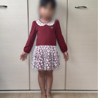 女の子🌱ワンピース　100サイズの画像