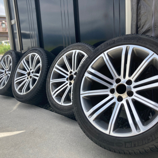 プジョー RCZ 純正アルミホイール スタッドレスタイヤ 235...