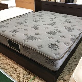 【愛品館八千代店】Serta　サータ　跳上式　クイーンベッド【愛八BD】
