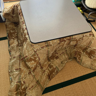 コタツ　こたつ布団付き　リバーシブル