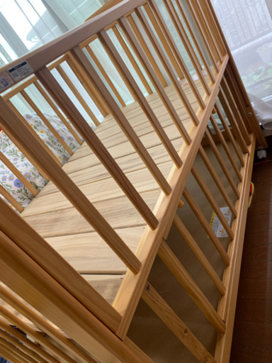 カトージ(KATOJI) 床板すのこ ベビーベッド レギュラーサイズ