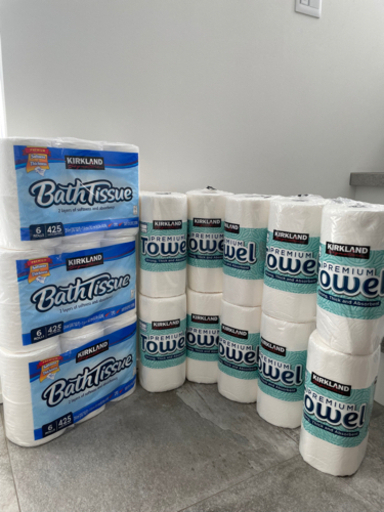 Costco コストコ KIRKLANDトイレットペーパー\u0026キッチンペーパー