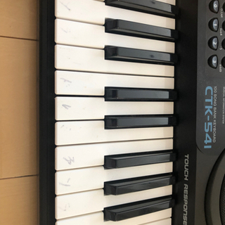 取引が決まりました。カシオ　電子ピアノ　CTK541の画像