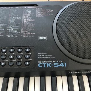 取引が決まりました。カシオ　電子ピアノ　CTK541の画像