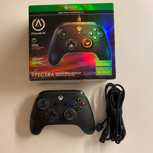 美品　パワーエー　XBOX X/S / PC対象 コントローラー　スペクトラ限定版