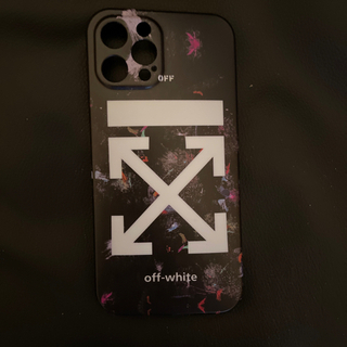 iPhone12 Pro Maxケース　off-white