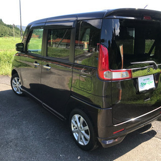スペーシア 27年 車検4年1月 レーダーブレーキ 両側電動 ナビ Bカメラの画像