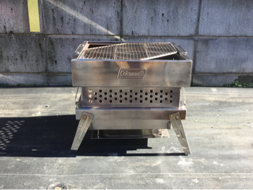 ■コールマンファイヤスパイダー　焚き火台　廃盤品　入手困難　引取限定