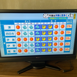 SHARP AQUOS 40型
