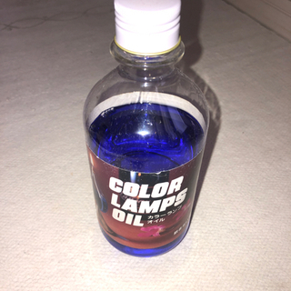 ランプ　オイル　ブルー　パープル