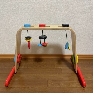 IKEA 木製　ベビーメリー　イケア