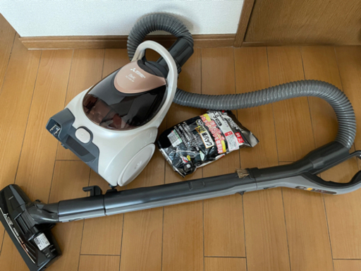 三菱　掃除機　純正　炭紙パック4枚入　付き