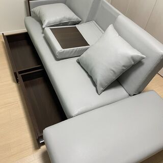 【急募】ソファーベッド　差し上げますの画像