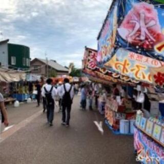 お祭りの屋台販売スタッフ募集