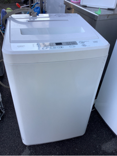 AQUA(アクア)4.5kg全自動洗濯機　リサイクルショップ宮崎屋　佐土原店　21.9.19F