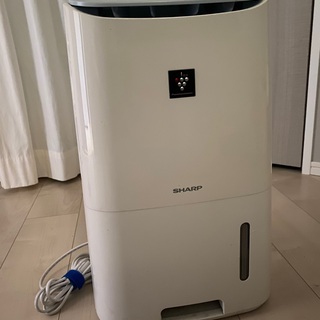 シャープ プラズマクラスター 除湿機 CV-G71-W 中古品の画像