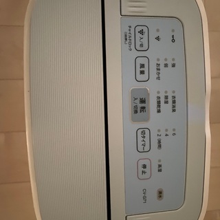 シャープ プラズマクラスター 除湿機 CV-G71-W 中古品の画像