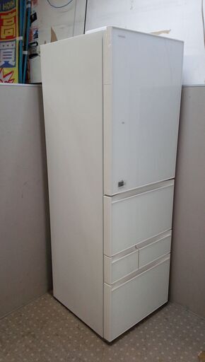 (10/2販売 森)【愛品館千葉店】東芝 410L 5ドア冷蔵庫 GR-J43GXV 2016年製 保証有り【愛千143】