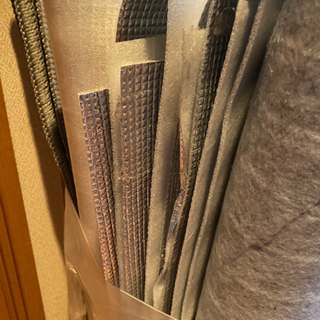 ホットカーペット　2年間使用　床断熱シート付き　カーペットは処分しました。の画像