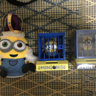 ミニオンズ　プライズ品　3点セット
