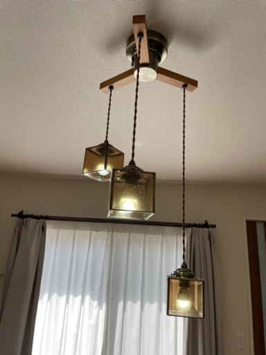 ペンダントライト　3灯　LED 照明　値下げ!