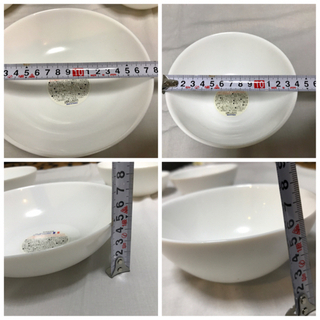 受け渡し予定者様　決定　第2弾　どれだけ山崎パンを食べたのだろう…【未使用】フランス皿8枚セットの画像