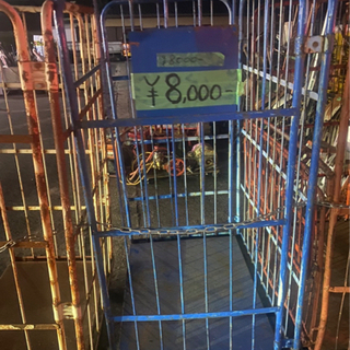 カゴ台車　残り3台　中古品　の画像