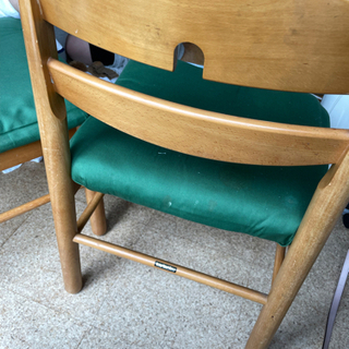 椅子　二脚　ダイニングチェア　カリモク家具　DIY