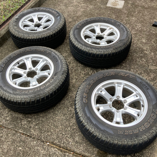 値下げ　サマータイヤ　ヨコハマ　ジオランダーA/T   ウェッズ...