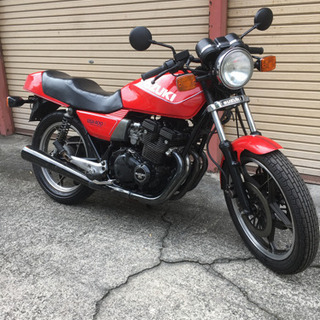 スズキ　GSX400F  逆車　実働ベース車